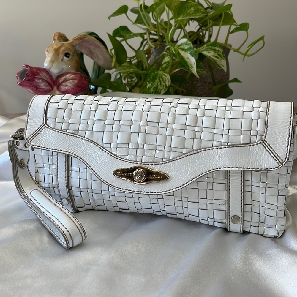 Elliot Lucca Woven Bag, Like New!